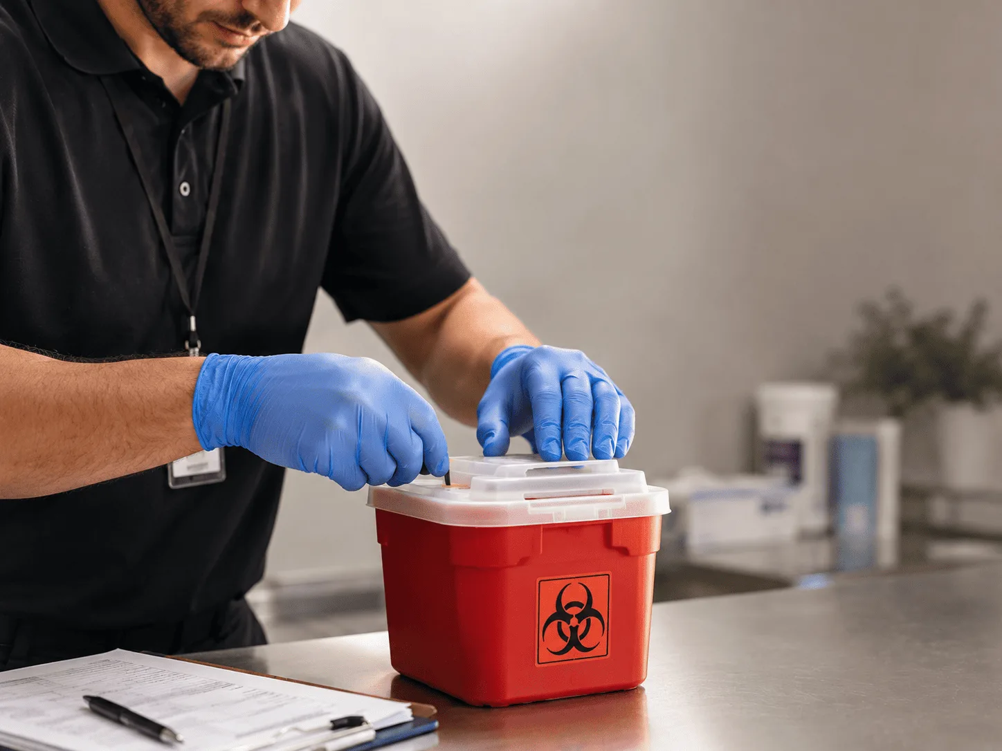 Why choose Sharps Waste Disposal in Foxboro, WI